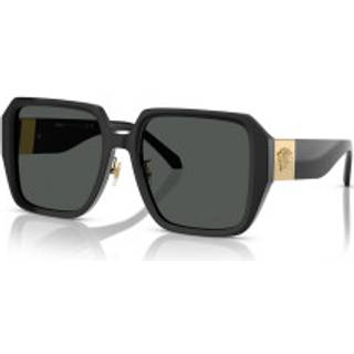 Versace Kvinde VE4472D GB1/87 Solbriller Acetat Sort Grå Firkantet Normal