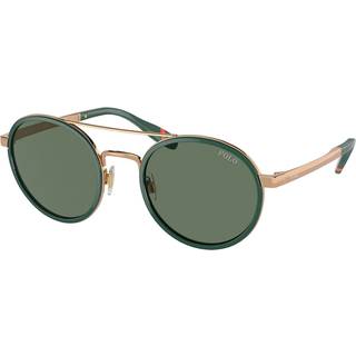 Polo Ralph Lauren PH3150 944971 53 Solbriller Mænd Grøn - Antique Gold - 53mm