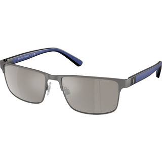 Polo Ralph Lauren PH3155 92666G 57 Solbriller Mænd Gunmetal - Matte Gunmetal - 57mm