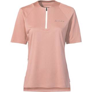 Vaude Cykeltrøje Dame Tremalzo Q-Zip Shirt Soft Rose