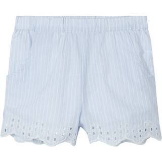 Name It Chambray Blue Stribede Shorts