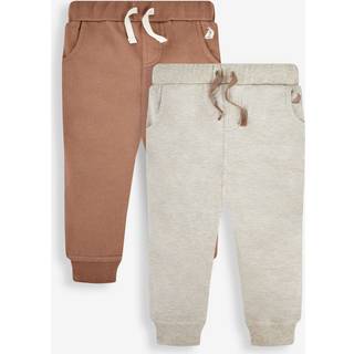Jojo Maman Bébé JoJo Maman Bébé Brown & Natural 2-Pack Joggers