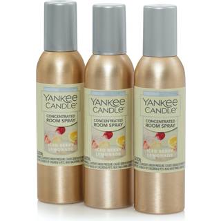 Yankee Candle Iced Berry Lemonade Concentrated Room Spray 3-Pack Light Green