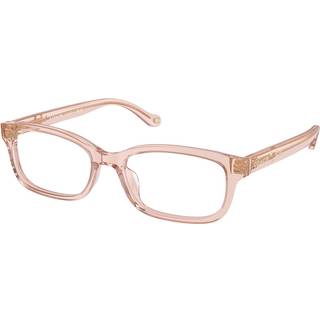 Coach HC6233U 5668 50 Briller Kvinder Lyserød - Transparent Powder Pink - 50mm