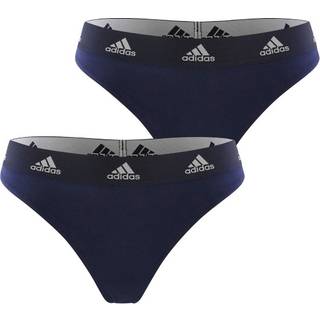 adidas 2-pak Underwear Brazilian Thong - Navy-2 - X-Small