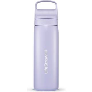 LifeStraw Go Stainless Steel Drikkeflaske størrelse 530 ml farve lilla