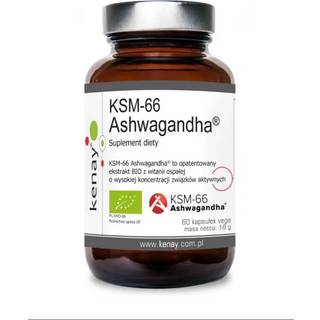 Kenay - Ashwagandha KSM-66, 60 kapsler