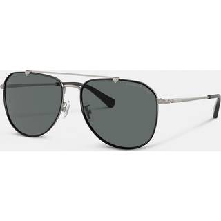 Coach HC7164 CR626 Polarized 936881 59 Solbriller Mænd Black - Black - 59mm