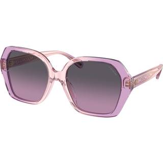 Coach HC8404U CR615 581390 56 Solbriller Kvinder Lyserød - Pink Gradient - 56mm