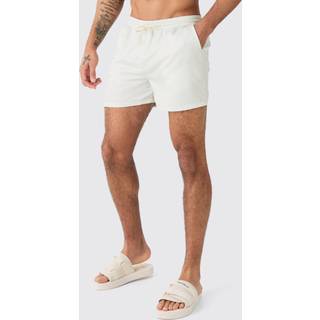 Mens Grey Ofcl Short Length Swim Short