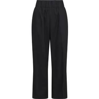 Yana Poplin Bukser, Sort, 36