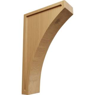 Ekena Millwork CORW03X08X14LWCH JUMBO Lawson Wood Corbels 3 """" W x 8 1/2 """" D X 14 """" H Cherry