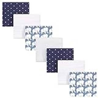 Hudson baby unisex baby bomuld flanel, der modtager t?pper bundt dreng elefant en st?rrelse