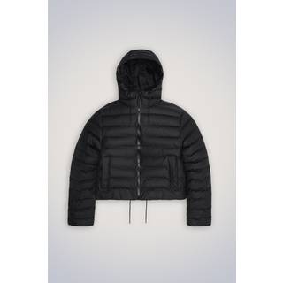 Lohja Short Insulated Jacket W3T1 - Black - Rains - Sort XS