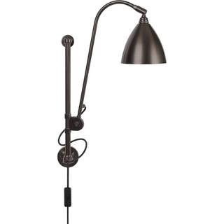 Gubi Bl5 Væglampe Black Brass/black Brass - Væglamper Sort - 10010120