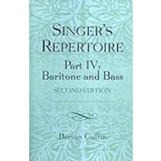The Singer's Repertoire, Part IV