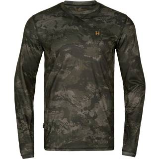 Härkila NOCTYX Camo - L/S T-shirt AXIS MSP®Sort - Härkila