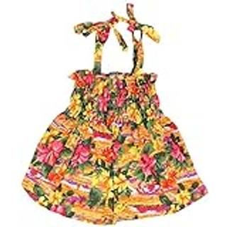 Parisian Pet Hawaiian Dress - Blomsterstrandoutfit til hunde - Pull-Up stropper ndbart sommertj - Kostume - Kjoler til store pigehunde L