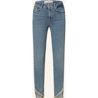 All Saints AllSaints Blue Dax Asymmetric Hem Jeans