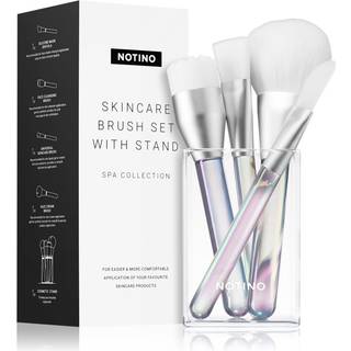 Notino Spa Collection Skincare brush set with stand børstesæt til hudpleje - 4 stk.
