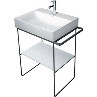 Duravit DuraSquare Metalkonsol gulvstående 665 mm - Krom