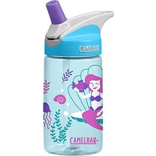 Camelbak Eddy Kids Water Bottle - Camelbak Kids Big Bite Valve - Spill Proof - Vandflaske til b?rn - BPA -fri vandflaske - 12 oz magiske havfruer