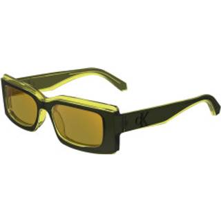 Calvin Klein Jeans CKJ24604S 051 53 Solbriller Mænd Grå - Transparent Grey On Transparent Yellow - 53mm