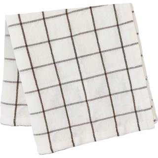 ERNST Ernst borddug store tern 145x300 cm Hvid-brun