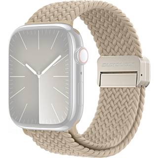 DUXDUCIS Magnetic Nylon Watch Band Beige - Apple Watch 42/44/45/46/49mm