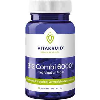Vitakruid B12 Combi 6000® med Folaat og P-5-P