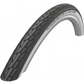 Schwalbe Road Cruiser-dæk, sort/hvid, 47-622 (28 x 1,75")