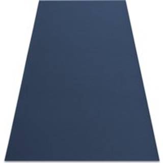 Tæppe RUMBA 1390 enkelt farve marine blå 70x200 cm