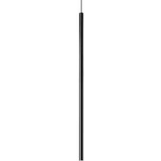 Ideal Lux hængelampe Ultrathin Round 100 cm sort DALI