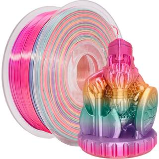 Rainbow-Silk PLA 1.75 mm 1 kg [UDGÅR] - Candy