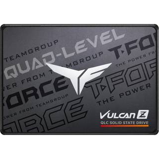 TeamGroup T-Force Vulcan Z 1TB SLC Cache 3D NAND QLC 2,5 tommer SATA III Intern Solid State Drive SSD (R/W Speed ???p til 550/500 MB/S) T253TY00