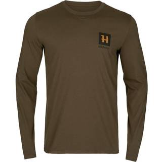 Härkila - Gorm L/s T-shirt Grøn Herre 5XL Ribejagtogfikseri.dk