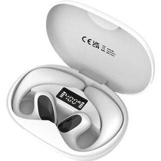M8 144 Languages Translation Earphones Støjreducerende Smart Voice Translator TWS Bluetooth Headset - Hvid