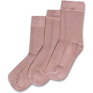 MINIPOP Bamboo strømper 3-pak - Rose