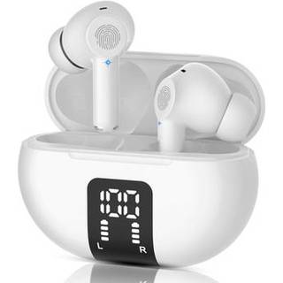 M10 Høretelefoner med oversættelse til flere sprog Trådløs Bluetooth Smart Voice Translator Headset - Hvid