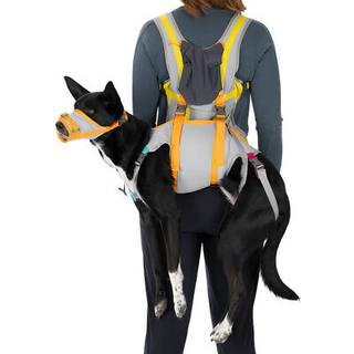 Ruffwear BackTrak Dog Evacuation Kit Hundetilbehør størrelse M farve cloudburst gray