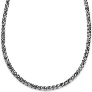 Essentials | 8 mm Sølvfarvet Hvedekæde Halskæde