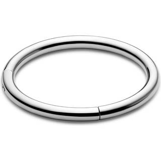 7 mm Sølvfarvet Kirurgisk Stål Piercing Ring
