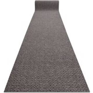 Visker skridsikker 100 cm MAGNUS 1951 Zigzag ekstern, intern, gummibelagt - beige 100x490 cm