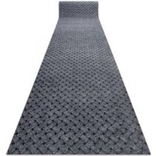 Visker skridsikker 100 cm VECTRA 902 ekstern, intern, gummibelagt - lyse grå 100x470 cm