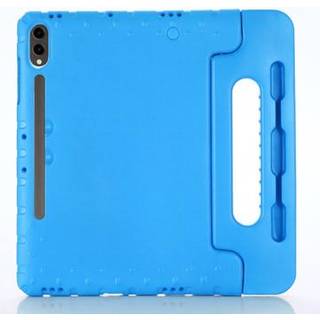 Samsung Galaxy Tab S9+/S9 FE+ Børnevenligt Stødsikkert Cover - Blå