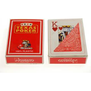 Modiano Texas Poker Hold'em - Rød