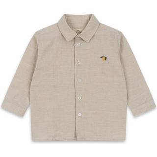 Konges Sløjd Leoni Skjorte Natur 18 months  Creme  18 måneder  mand
