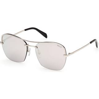 Pucci Emilio Pucci EP0225 16C 56 Solbriller Kvinder Silver - Shiny Palladium Silver - 56mm
