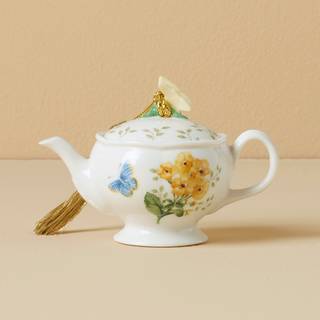 Lenox 896350 Butterfly Meadow Teapot Ornament Christmas