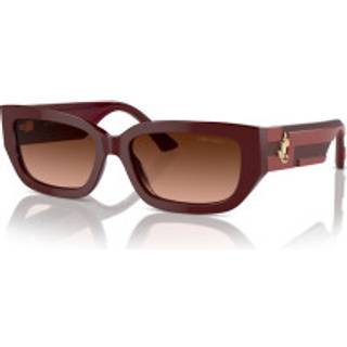 Jimmy Choo JC5017 50135M 55 Solbriller Kvinder Rød - Red - 55mm